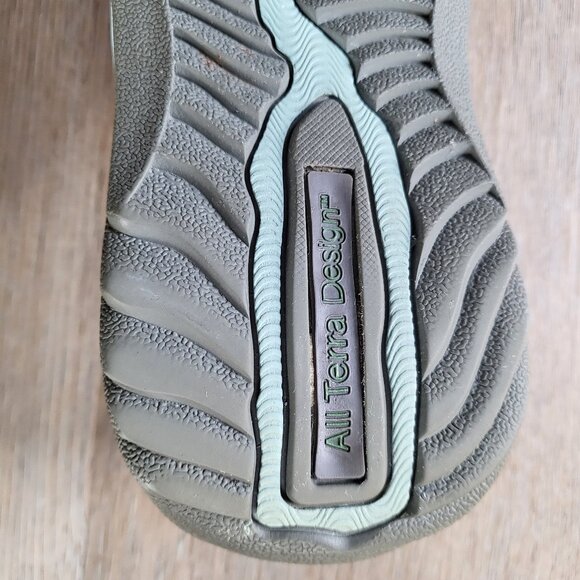 Jambu Tangerine Leather Strappy Walking Shoe Blue & Gray Size 8.5 - Picture 13 of 16